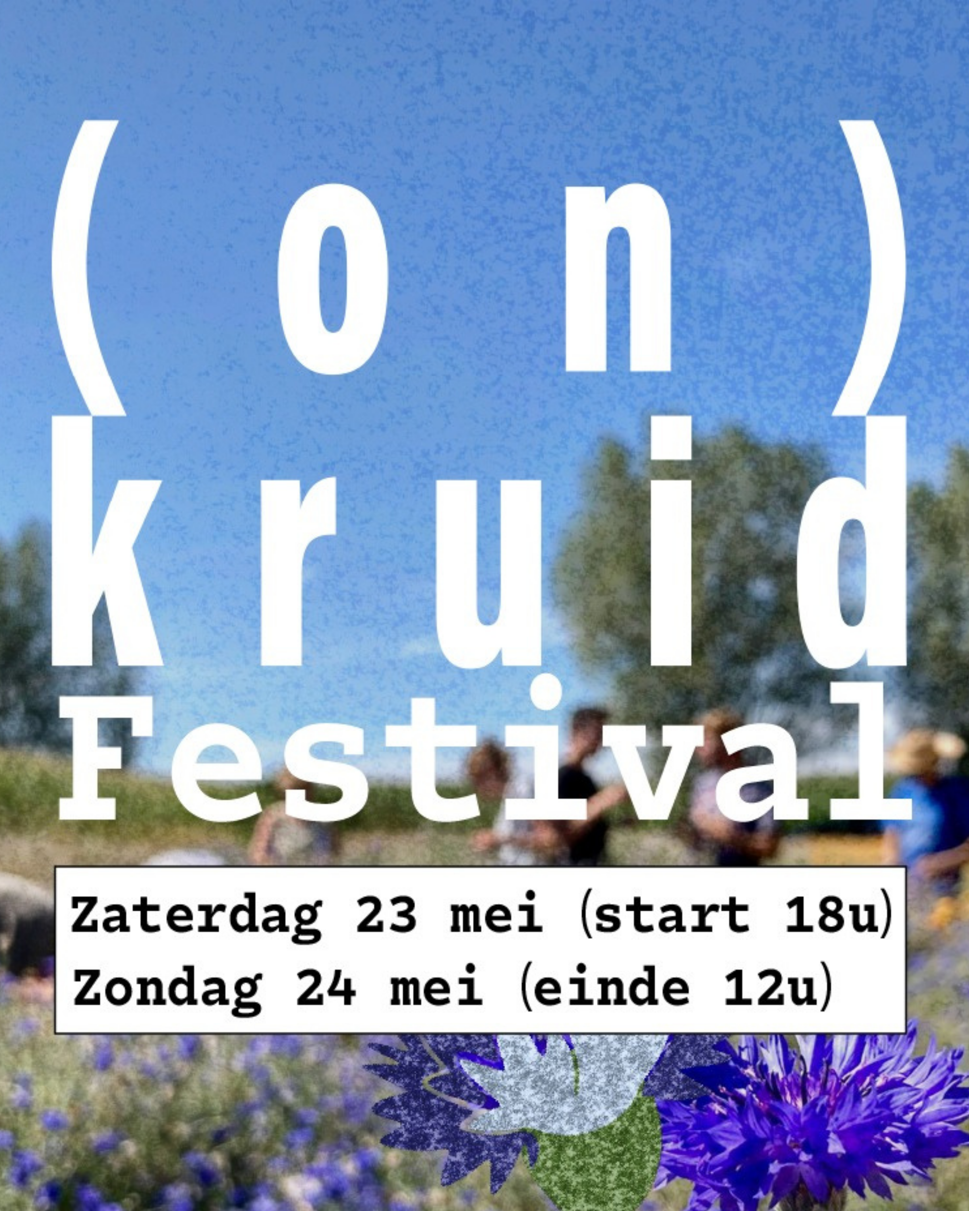 (on)kruidfestival 23-25 mei 2026