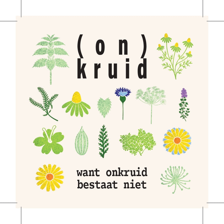 (on)kruid sticker